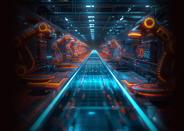 Industrial robot production line solutions